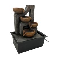Fuente con Luz Café 21x15.5x27 Cm - Concepts