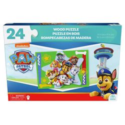 Rompecabezas Paw Patrol De Madera 24 Pzas - Cardinal Kids