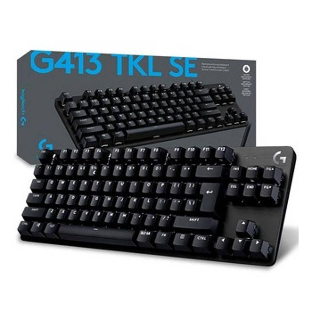 Teclado Mecánico para Juegos G413 TKL SE Color Negro Teclado Mecánico Negro Para Juegos G4…