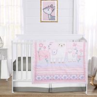Set De Cuna Diseño Dulce Llama 3 Pzas - Little Love By Nojo