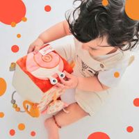 Cubo De Actividades De Peluche Unisex - Dolce