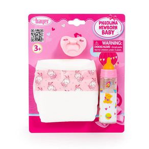 Set De Pañal Y Biberón Para Muñeca - Bayer