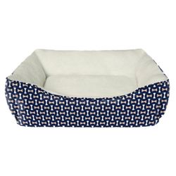 Cama Mediana Diseño Huesos Azul 26 Plg - Spot