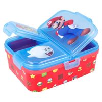 Contenedor De Alimento XL Con Compartimientos Super Mario - Nintendo
