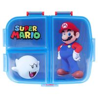 Contenedor De Alimento XL Con Compartimientos Super Mario - Nintendo