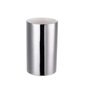 Vaso Portacepillos Cromado - Sensea