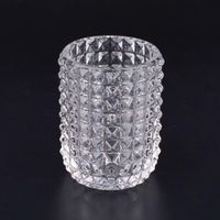 Vaso Portacepillos Transparente de Cristal Plástico - Sensea