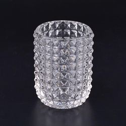 Vaso Portacepillos Transparente de Cristal Plástico - Sensea