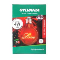 Bombillo Vintage Film Love G125 4 W - Gte Sylvania