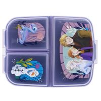 Contenedor De Alimento Con Compartimientos Frozen - Disney