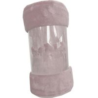 Throw Rosado Claro 127x150 Cm - Koala