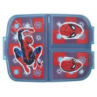 Contenedor De Alimento Con Compartimientos Spiderman - Marvel