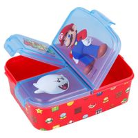 Contenedor De Alimento Con Compartimientos Super Mario - Nintendo