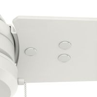 Ventilador Cassius Silver Mate 52 Plg - Hunter Company