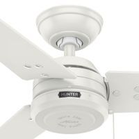 Ventilador Cassius Silver Mate 52 Plg - Hunter Company
