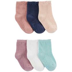 Set De 6 Pares De Calcetas Multicolores - Carters Varias Tallas