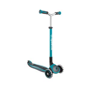 Scooter Con Luces Y Pulsador Seguro - Globber Varios Colores