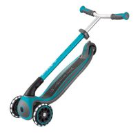 Scooter Con Luces Y Pulsador Seguro - Globber Varios Colores