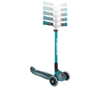 Scooter Con Luces Y Pulsador Seguro - Globber Varios Colores
