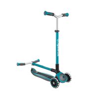 Scooter Con Luces Y Pulsador Seguro - Globber Varios Colores