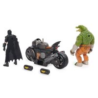 Batimoto Con Figuras De Acción - Batman