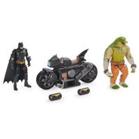 Batimoto Con Figuras De Acción - Batman