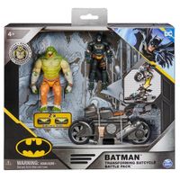 Batimoto Con Figuras De Acción - Batman