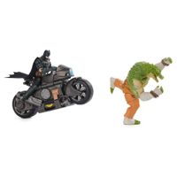Batimoto Con Figuras De Acción - Batman