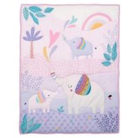 Set Para Cuna Sueños De Elefante Rosa 3 Pzas - Bedtime