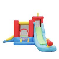Centro De Juegos Inflable Con Resbaladero - Happy Hop