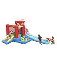 Centro De Juegos Inflable Con Resbaladero - Happy Hop