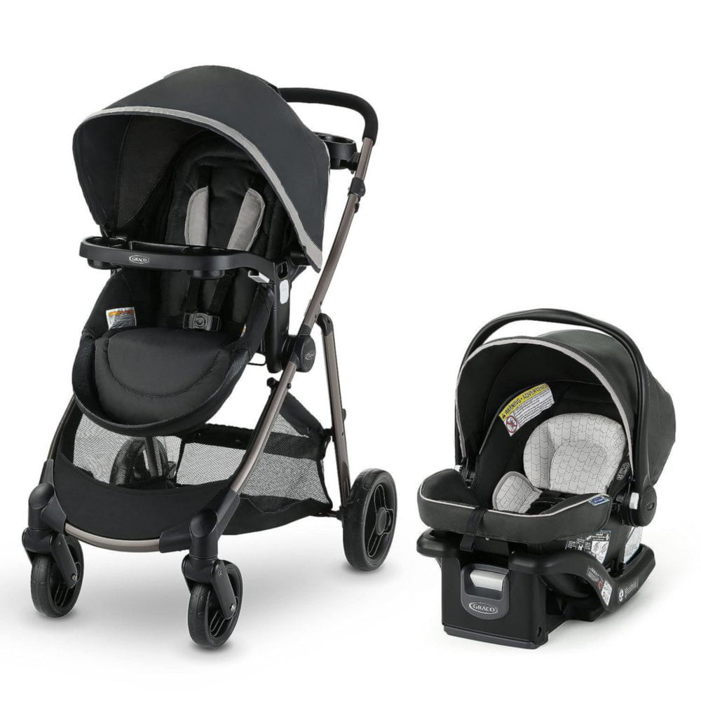 Travel System Modes Element LX 3 en 1 con Portabebé y Asiento Reversible Color Redmond Tra…