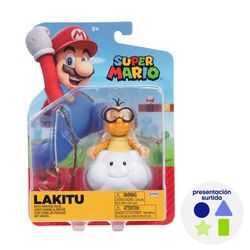 Figura De Nintendo 4 Plg Diseños Surtidos - Super Mario