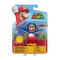 Figura De Nintendo 4 Plg Diseños Surtidos - Super Mario