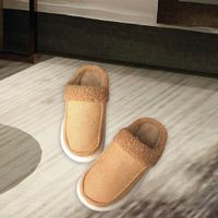 Pantufla Para Caballero Café - Viva Varias Tallas