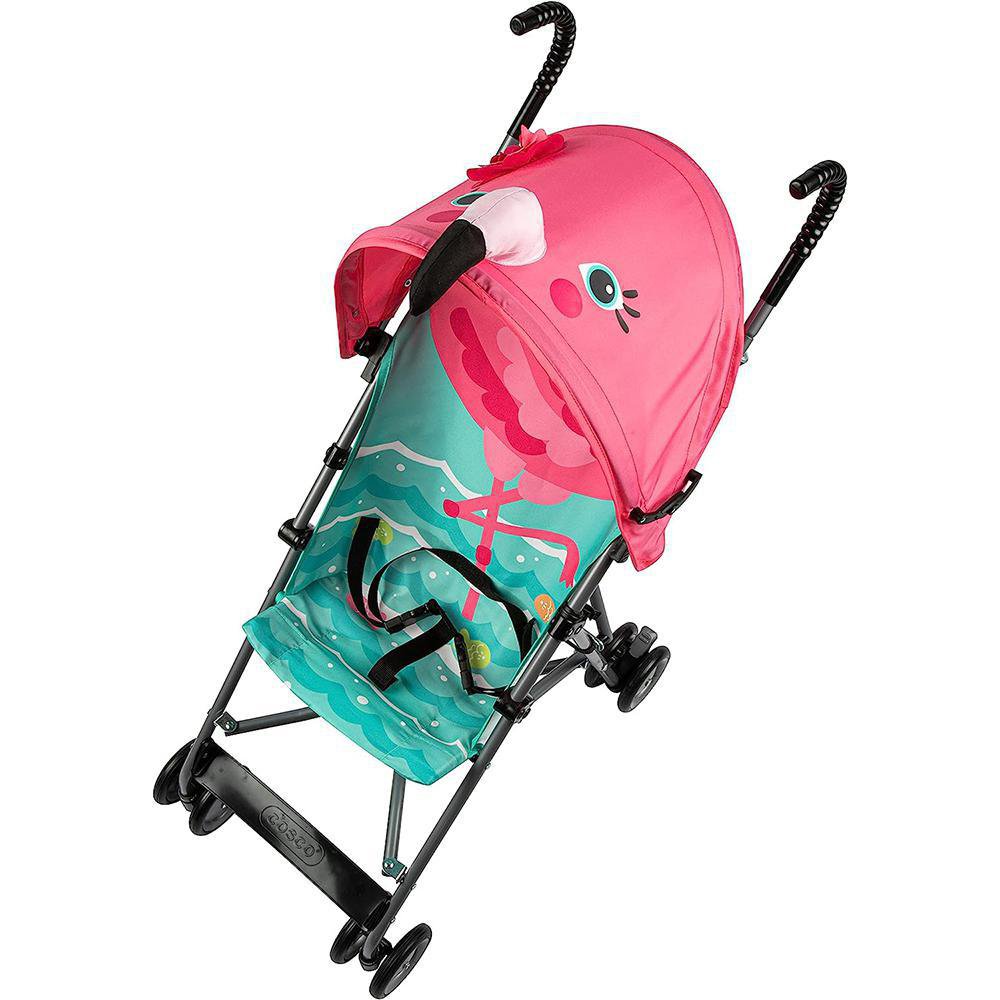 Carruaje Sombrilla Diseño Flamingo Color Rosado Carruaje Sombrilla Diseño Flamingo