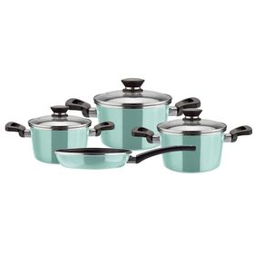 Batería De Cocina Menta 7 Pzas - Magefesa