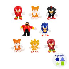 Mini Figura Sonic Diseños Surtidos - Goo Jit Zu