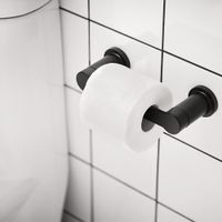 Porta Papel Rinza Negro - Moen