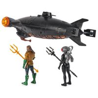 Vehículo Submarino Con 2 Figuras De Acción - Aquaman