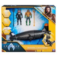 Vehículo Submarino Con 2 Figuras De Acción - Aquaman