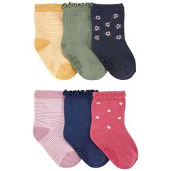 Set De 6 Pares De Calcetas Multicolores - Carters Varias Tallas