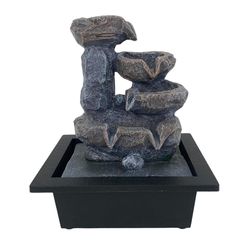 Fuente Con Luz 4 Niveles 21.3x16.7x26.5 Cm - Concepts