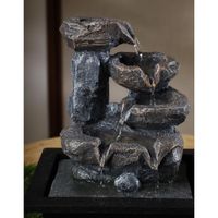 Fuente Con Luz 4 Niveles 21.3x16.7x26.5 Cm - Concepts