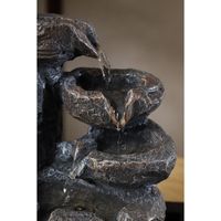 Fuente Con Luz 4 Niveles 21.3x16.7x26.5 Cm - Concepts
