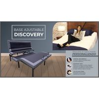Base Para Cama Discovery Ajustable Eléctrica - Star Varios Tamaños