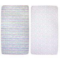 Sábanas Para Cuna Diseño Corazones De 2 Pzas - Baby Essentials