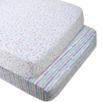 Sábanas Para Cuna Diseño Corazones De 2 Pzas - Baby Essentials