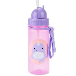 Botella Con Pajilla Diseño Narwhal De 12 Oz - Skip Hop