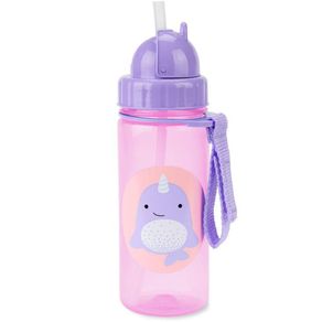 Botella Con Pajilla Diseño Narwhal De 12 Oz - Skip Hop